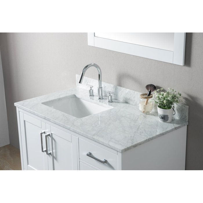 Mercury Row® Bruder 41.13'' Free Standing Single Bathroom Vanity with